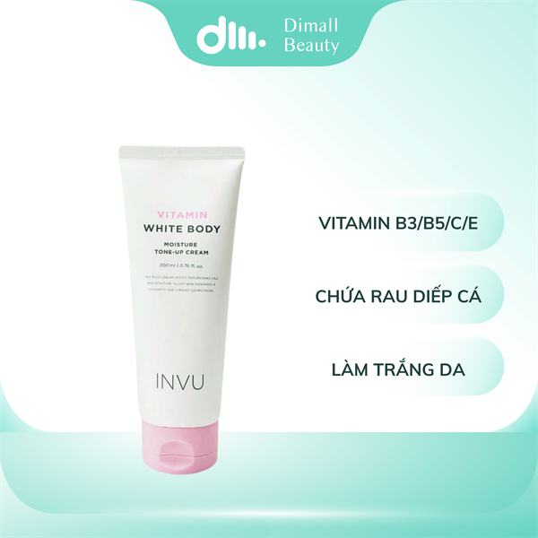 Dưỡng Thể INVU Cấp Ẩm Nâng Tone 200ml