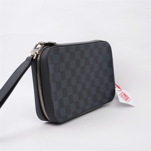 Túi LV Clutch ô vuông đen (CA0177) sz22 (MV) KG+