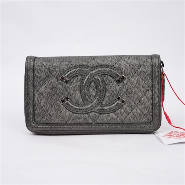 Ví Chanel xám (26376601) (MV) KG+