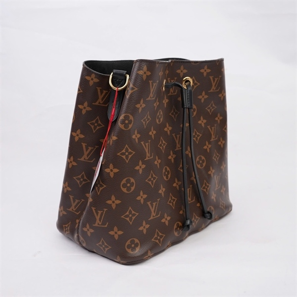 Túi LV NéoNóe hoa nâu kèm lót form sz25 (MV) KG+