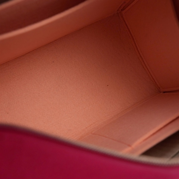 Túi Hermes Bride-a-Brac Case hồng đậm có lót form KG+