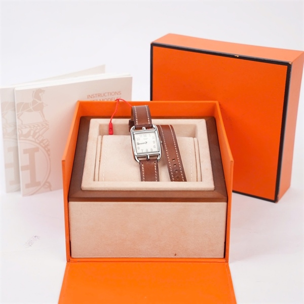 Đồng hồ Hermes nâu (1579769) sz24 (MV) KG+