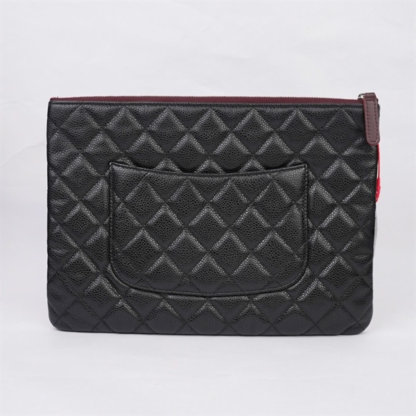 Túi Chanel Clutch đen (25690803) sz27 (MV) KG+
