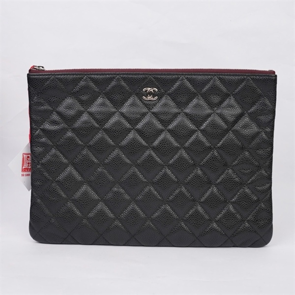 Túi Chanel Clutch đen (25690803) sz27 (MV) KG+