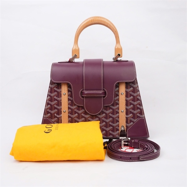 Túi Goyard Goyardine Structure tím SZ28 (MV) KG+