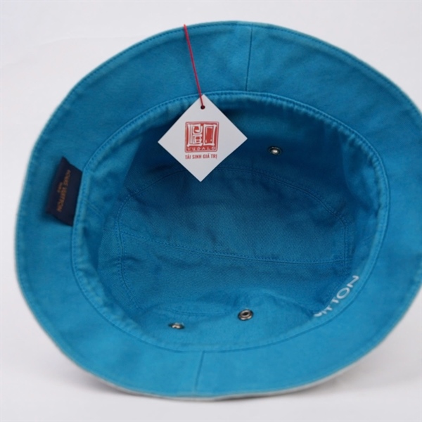 Mũ LV hoa xám lòng xanh (MV) KG+