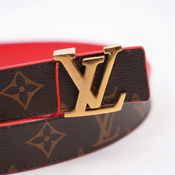 Thắt lưng LV hoa nâu 3cmx96cm (MV) KG+