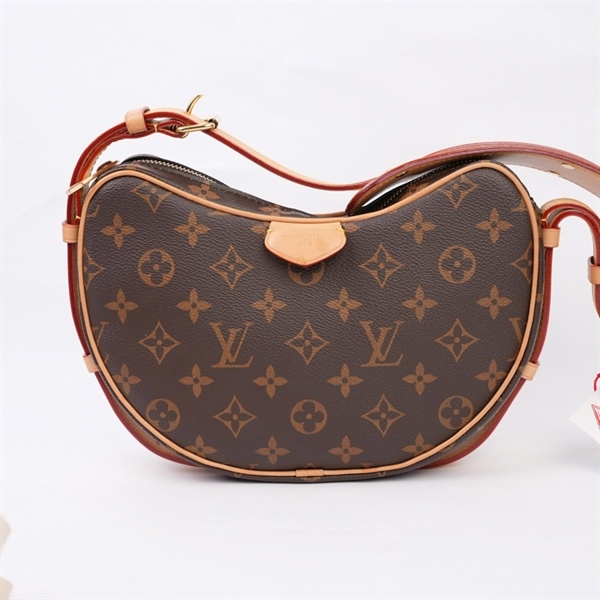 Túi LV Croissant hoa nâu kèm ví sz24 (MV) KG+