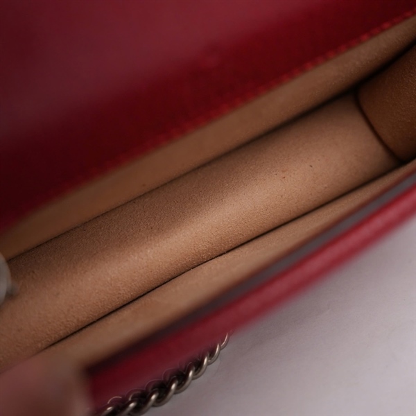 Túi GG Dionysus đỏ (476432-0959) sz16 (MV) KG+