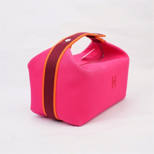 Túi Hermes Bride-a-Brac Case hồng đậm có lót form KG+
