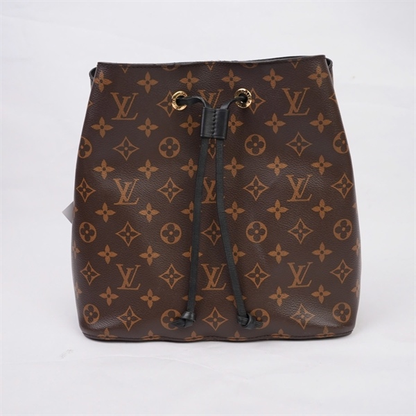 Túi LV NéoNóe hoa nâu kèm lót form sz25 (MV) KG+