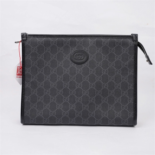 Túi GG Clutch đen (0725956-0416) sz26 (MV) KG+