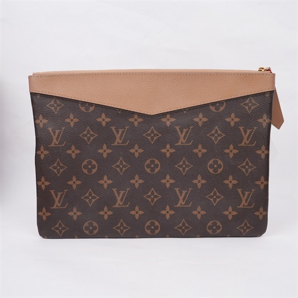 Túi LV Clutch hoa nâu (TN4109) sz28 (MV)) KG+