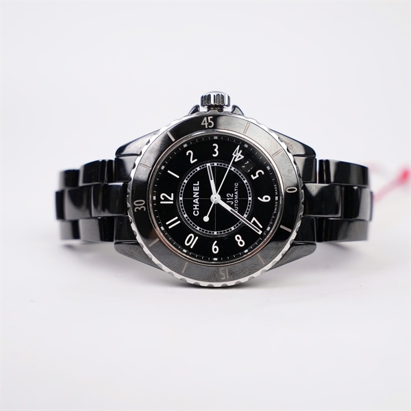 Đồng hồ Chanel đen kèm mắc đh (KTK00256) sz44 (MV) KG+