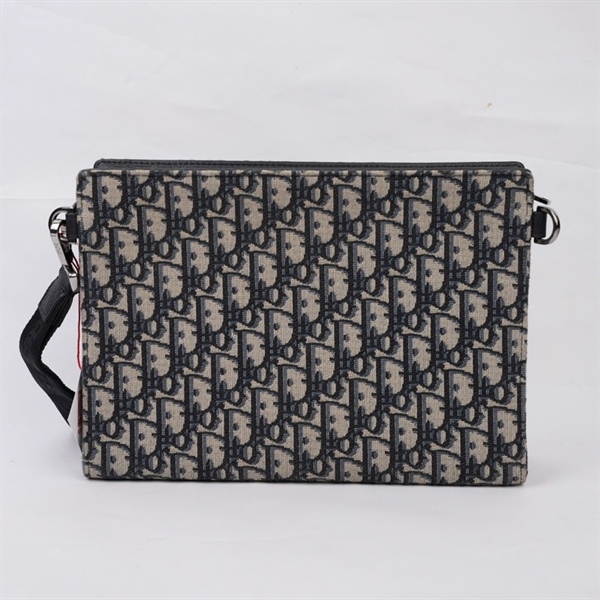 Túi Dior Clutch xám (12-BO-0224) sz27 (MV) KG+