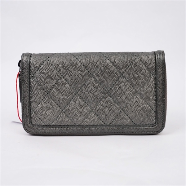 Ví Chanel xám (26376601) (MV) KG+