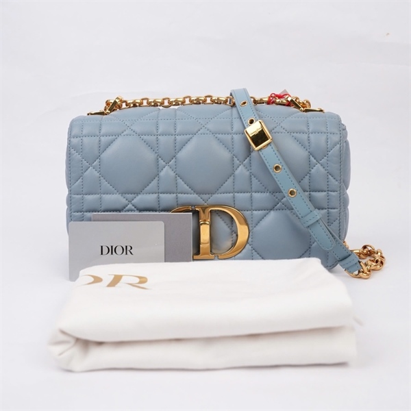 Túi Dior xanh nhạt (5O-MA-0272) sz25 (MV) KG+
