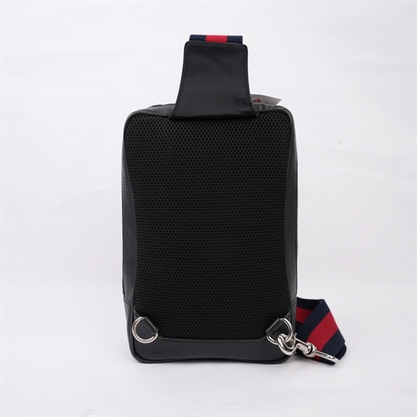 Túi GG đeo chéo đen (478325-498879) sz26 (MV) KG+