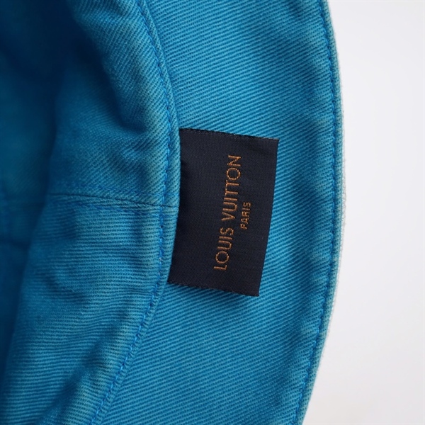 Mũ LV hoa xám lòng xanh (MV) KG+