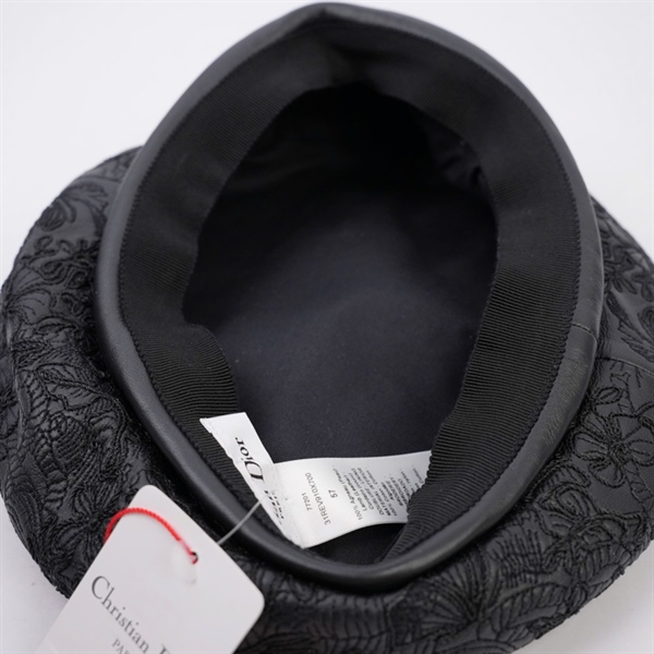 Mũ Dior nồi đen ko vành in họa tiết (MV) KG+