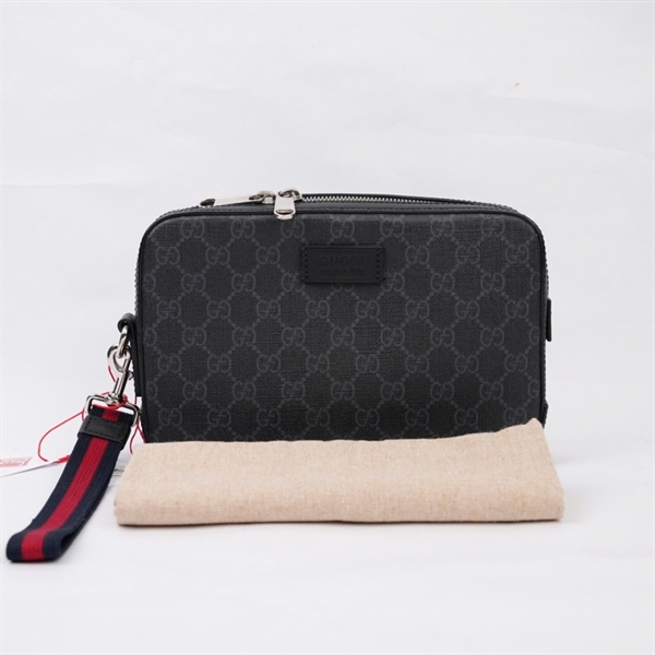 Túi GG Clutch đen (495562-520981) sz24 (MV) KG+