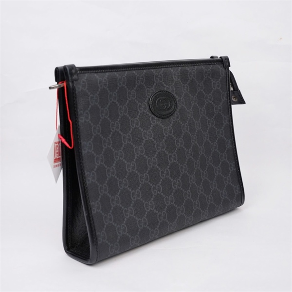 Túi GG Clutch đen (0725956-0416) sz26 (MV) KG+