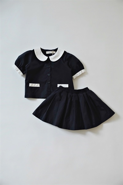 Pupil Cotton Set '25 (Áo Cổ Sen x Chân Váy)