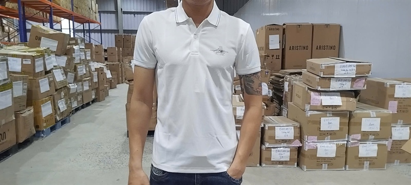 Áo polo Aristino slimfit thể thao APS072S3