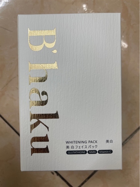 Kem ủ trắng whitening pack b’haku