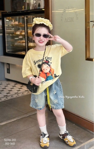 S1316 Set Sweet day q jean