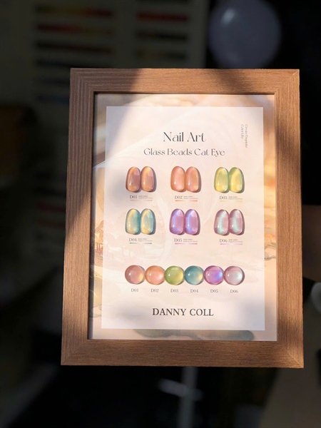 Set sơn Mắt mèo 6 chai DC - TẶNG KÈM BẢNG MÀU