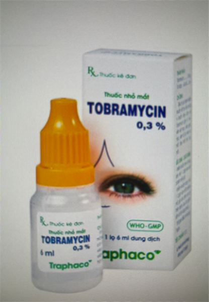 Thuốc nhỏ mắt Tobramycin 0,3% 6ml - Traphaco