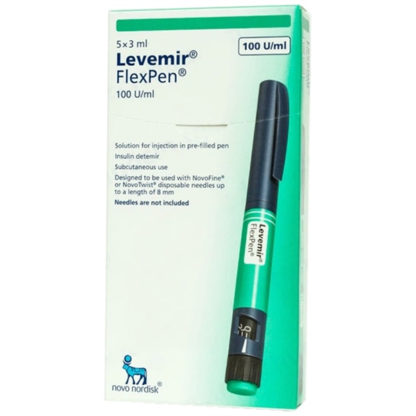 Levemir Flexpen 100U/ml (H*5bút*3ml) - Novo Nordisk