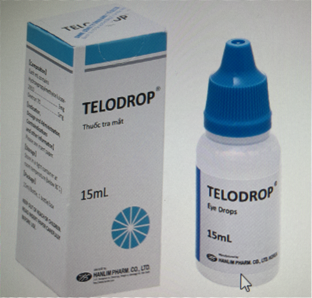 Thuốc nhỏ mắt Telodrop (Hộp 1 lọ x 15ml) - Hàn Quốc 2