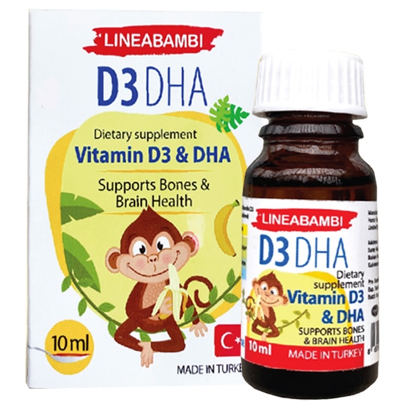 Lineabambi D3 DHA 10ml - Thổ Nhĩ Kỳ