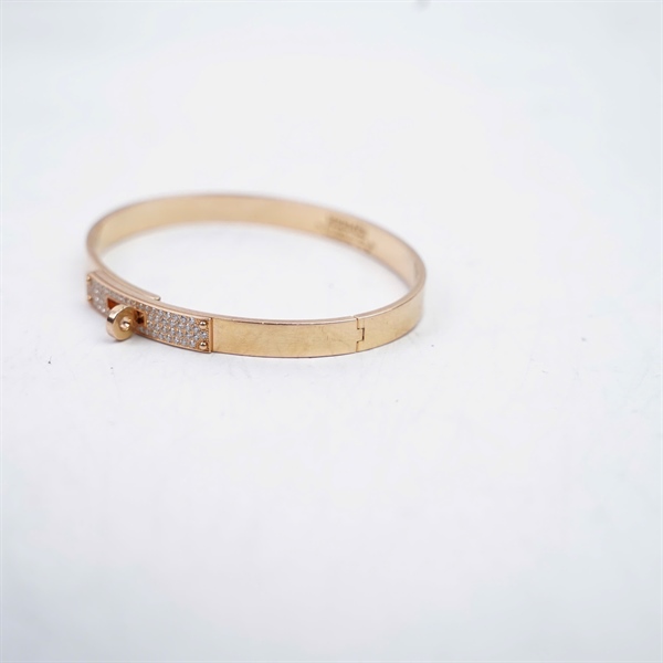 Vòng tay Hermes vàng đính kim (21AE269184) (A-T) KG+