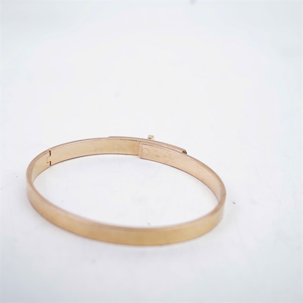 Vòng tay Hermes vàng đính kim (21AE269184) (A-T) KG+