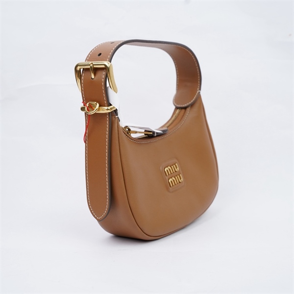 Túi Miu Miu nâu sz17 (A-T) KG+