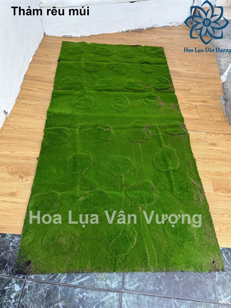 Thảm rêu múi - Rêu - Hoa Lụa Vân Vượng