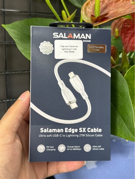 Cáp sạc 20w salaman Lightning