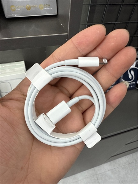 Cáp sạc lightning zin bóc máy