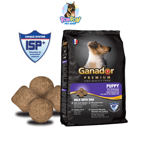 Hạt Ganador cho Chó Con gói 400g