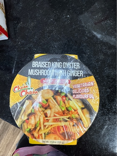 Nấm Đùi Gà Kho Gừng