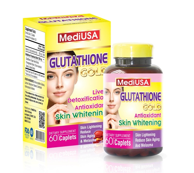 Glutathione gold (Lọ*60viên) - Mỹ