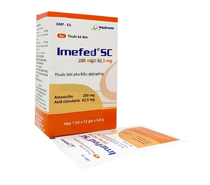 Imefed SC 250mg/62,5mg (K*80Hộp*12gói) - CNCTCPDP Imexpharm - Nhà máy kháng sinh công nghệ cao Vĩnh Lộc