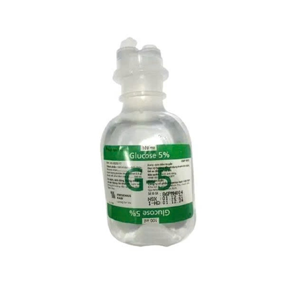 Glucose 5% 100ml (K*80chai) - Bidiphar
