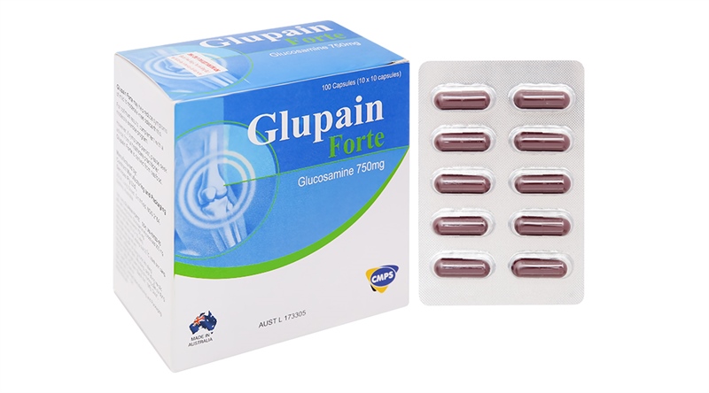 Glupain Forte (Glucosamin 750mg) (Hộp10vỉ*10viên) - Australia/Chiến