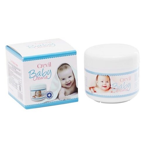 Kem chống hăm, chống nẻ Crevil Baby creme 125ml - Germany (Lọ)