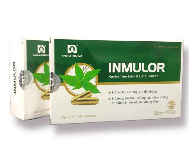 Inmulor (Hộp 3 vỉ x 10 viên) - Nam Hà