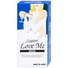 Bao cao su Sagami love me gold (H*10cái) - Japan